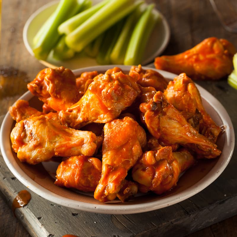 J.Buffalo Wings signature dishes